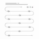 Nanoleaf String lights N7401E00-5POL, 45m, 10 LED, IP65, SmartThings, Bluetooth, Google Assistant