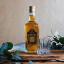 Browin pudele, 0.5 L, 631724, 500.0 ML, ar skrūvējamu vāciņu, 4 gab. komplekts, dekoratīvs 'Whisky' prints