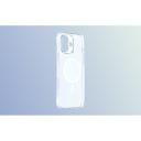 Baseus iP16 TouchButton magnetiline telefoni kott P60114408201-04, &uuml;hilduv MagSafe'iga, l&auml;bipaistev