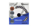 Dimanta turbokausa disks betonam un mūrēšanai, 125 mm, M14, G00378, GEKO
