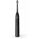 Philips elektrinė dantų &scaron;epetėlis HX7101/01 2 greičiai, 62000 judesių/min, 21 dienos baterijos veikimo laikas, juodas