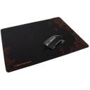 Esperanza pele paliktnis EA146R, 35.4cm, 44cm, 0.4cm, melna, oranža, audums, gumija, pretslīdes slānis