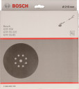 Slīpē&scaron;anas pamatne 215 mm, 8 caurumi, GTR 550 saderība, 2608000765 BOSCH
