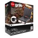 Eldom GK200 GRILO kontaktinis grilis, 2000 W, 230 &deg;C, 1 zona, nerūdijantis plienas, LED ekranas, reguliuojamas termostatas