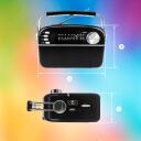 Manta Kaasaskantav raadio RDI918B, 5W RMS, Bluetooth 5.0, MP3, AUX, MicroSD kuni 32GB, USB, 110-20000Hz, kuni 10h aku t&ouml;&ouml;aeg