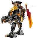 Lego NINJAGO Механизм миссии Коула и Дракон Зейн 71854, 364 детали, 3 минифигурки, 19см высота, 3 оружия