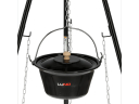 Grils un katls uz trījpiedurknes, LUND, 99933, 49 cm regulējams restes diametrs, 6 l ietilpība