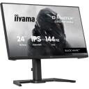 Iiyama G-MASTER GB2441HSU-B1 LCD monitor, 60.5 cm, 1920 x 1080 px, Full HD, LED, must, IPS, 144 Hz, 1 ms, 2xHDMI, 1xDP, 2xUSB 2.0