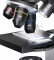Mikroskops bērniem ar piederumiem 40x-1024x National Geographic L9039100 BRESSER