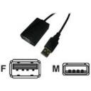 Logilink USB 2.0 atkārtotāja kabelis UA0001A, 5 m, 480 Mb/s, aktīvs kabelis, divkār&scaron;s ekranējums