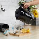 Petra Tējkanna PT5572BLKVDE, 3000 W, 1.7 l, 360&deg; pagrie&scaron;ana, ūdens līmeņa indikators, kaļķu aizsardzības filtri