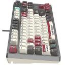 A4Tech Klaviatūra A4TKLA47736, USB vads, 50 miljoni klik&scaron;ķu, RGB apgaismojums, mehāniskā, BLMS Red slēdži