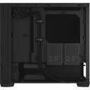 Fractal Design Datora korpuss Pop Mini Silent FD-C-POS1M-01, melna, mATX, Mini ITX, 2xUSB 3.0, 2x3.5'', 4x2.5'', putekļu filtri