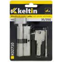 Keltin Užrakto cilindras su rankenėle 35/35k K02710, 30/30G mm, 3 raktai, 25000 ciklų, aliuminis, ZnAl lydinys