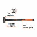 Veseris 4.5kg, stikla šķiedras rokturis 91cm MD-10F Truper