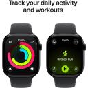 Apple Nutikell Series 11 MFC44ET/A, 46mm, 64GB, LTPO OLED, veekindel, must spordirihm, M/L