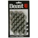 Beast Mēbeļu paliktņi 9056196, 24mm, 24gb, apaļa, brūna
