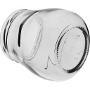 Перевернутая амфора 500 мл банка с &Oslash;82/6 цветной крышкой BROWIN 132526, стекло, 0.5 L