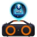 Manta Bevadu skaļrunis SPK216 SPK2160000001, 40W, Bluetooth 5.0, IPX5, TWS, FM, RGB, Google Assistant, Siri, brīvroku