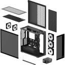 Arctic Korpus ACPCC00015A, Midi Tower, 529mm, 231mm, 15400g, 5 ventilaatorit, 6 ketta tuge, A-RGB