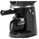 Black Decker Hidrospiediena kafijas automāts BXCO800E, 800 W, 0.24 L, 3.5 bāri, melns, 1 siets, noņemams pilienu paplātes