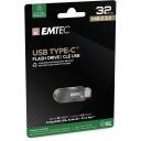 Emtec USB m&auml;lupulk ECMMD32GC283, 32GB, USB 3.2, 80Mbps, 20Mbps, must, plastmass