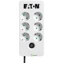 Eaton Pagarinātājs PB6D, 6xSchuko, 1.5m, IP20, pārsprieguma aizsargs, slēdzis, sienas montāža