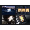 Superfire G21 darba lampa, 650lm, USB, 10W, 1800mAh, IP43, 8h, 5,5h uzlāde, 180g, 3 režīmi