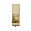 HSS-TiN kāpņu urbju komplekts 3 gab. 4-32 mm, bez iepriekšējas urbšanas, AW40998, AWTOOLS