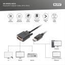 Digitus adapteris kabelis, AK-340301-020-S, 2 m, DisplayPort - vīrie&scaron;u, DVI-D - vīrie&scaron;u, divkār&scaron;i aizsargāts
