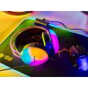Tracer Austiņas TRASLU47627, 240g, 20-20000Hz, 50mm, 32&Omega;, 3.5mm, USB, RGB apgaismojums, fiksēts mikrofons
