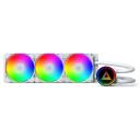 Montech CPU Jahuti LIGHTFLOW ARGB 360 (W), 3 ventilaatorit, 129.5 m&sup3;/h, 2200 RPM, 6 aastat garantiid