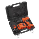 Akulöökrell/kruvikeeraja 20V, 2x2Ah, 2A, POWDPO1110 POWERPLUS