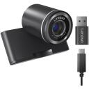 Lenovo QHD veebikaamera 4XC1Q25245, 2560 x 1440, 30 kaadrit/s, USB 2.0, privaatsuse sulgur, automaatne teravustamine