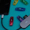 Emtec dokkija 6-in-1 Type-C ECHUBT650C, 6 porti, USB 3.1 Gen1, Power Delivery, 4K video