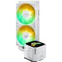 Asus TUF Gaming LC III 240 ARGB White Edition, 90RC01J2-B0EAY0, 40cm, 2 ventilatori, 90.78 cfm, 2600 RPM, 37.4 dB