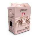 Termovooder Merino, must, M, PESSO, MERINO-M, 80% pol&uuml;ester, 20% meriinovill, 170 g/m&sup2;