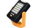 Rotējo&scaron;a rokas lampa 20+3 LED, VOREL, 82730, dzeltena-melnā, ar magnētu un āķi