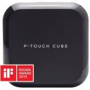 Brother Etiķe&scaron;u Printeris PT-P710BT PTP710BTXG1, 180x360dpi, 24mm, Bluetooth, Akumulators 1, Portatīvs