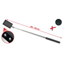 Teleskopisks spogulis ar LED gaismu 260-760mm, 50x80mm, KSTOOLS, 550.1136