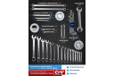 Wrench Set, FORSAGE, F-K5315, 31 pcs, 8-36 mm, chrome vanadium steel