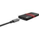 Emtec SSD 3.1 X200 256GB Power Plus, ECSSD256GX200, 256GB, USB-C 3.2 Gen 1 (5Gbps), līdz 450 MB/s