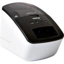 Brother QL-700 uzlīmju printeris QL700RF1, 300 x 300 DPI, 150 mm/sek, melns/balts, automātiskais griezējs, USB