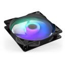Endorfy Корпусный вентилятор EY4A008, 120мм, 200-1400RPM, FDB, 4-pin, 5V, черный, RGB подсветка