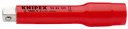 Pagarinājuma stienis, KNIPEX, 98 35 125, 0 3/8 collu kvadrātveida piedziņa