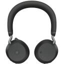Jabra Ausinės Evolve2 75 Link380c MS Stereo 27599-999-899, 30m, 35dB, Bluetooth, triuk&scaron;mo mažinimas, ausinių adapteris