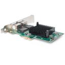 Digitus tīkla karte DN-10132, 2x1000 Mbit/s, Intel 82575EB, PCIe, RJ-45 2x, IPv4, IPv6, jumbo kadri, VLAN, plūsmas kontrole
