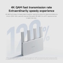 Belaidis mar&scaron;rutizatorius su Wi-Fi 7, 4 prievadų komutatoriumi ir dviejų juostų 2.4/5 GHz ry&scaron;iu Router BE3600 Xiaomi