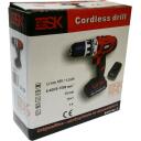 Besk Akutoite Kruvikeeraja BCD18Li-2 9056684, 18V, 2x1.5Ah, 2 kiirus, 0-400 p/min, 0-1500 p/min, 15+1 p&ouml;&ouml;rdemomendi seadistust