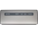Maisto vakuuminis pakavimo aparatas, kurio galia 120 W VS120E Grey Gorenje